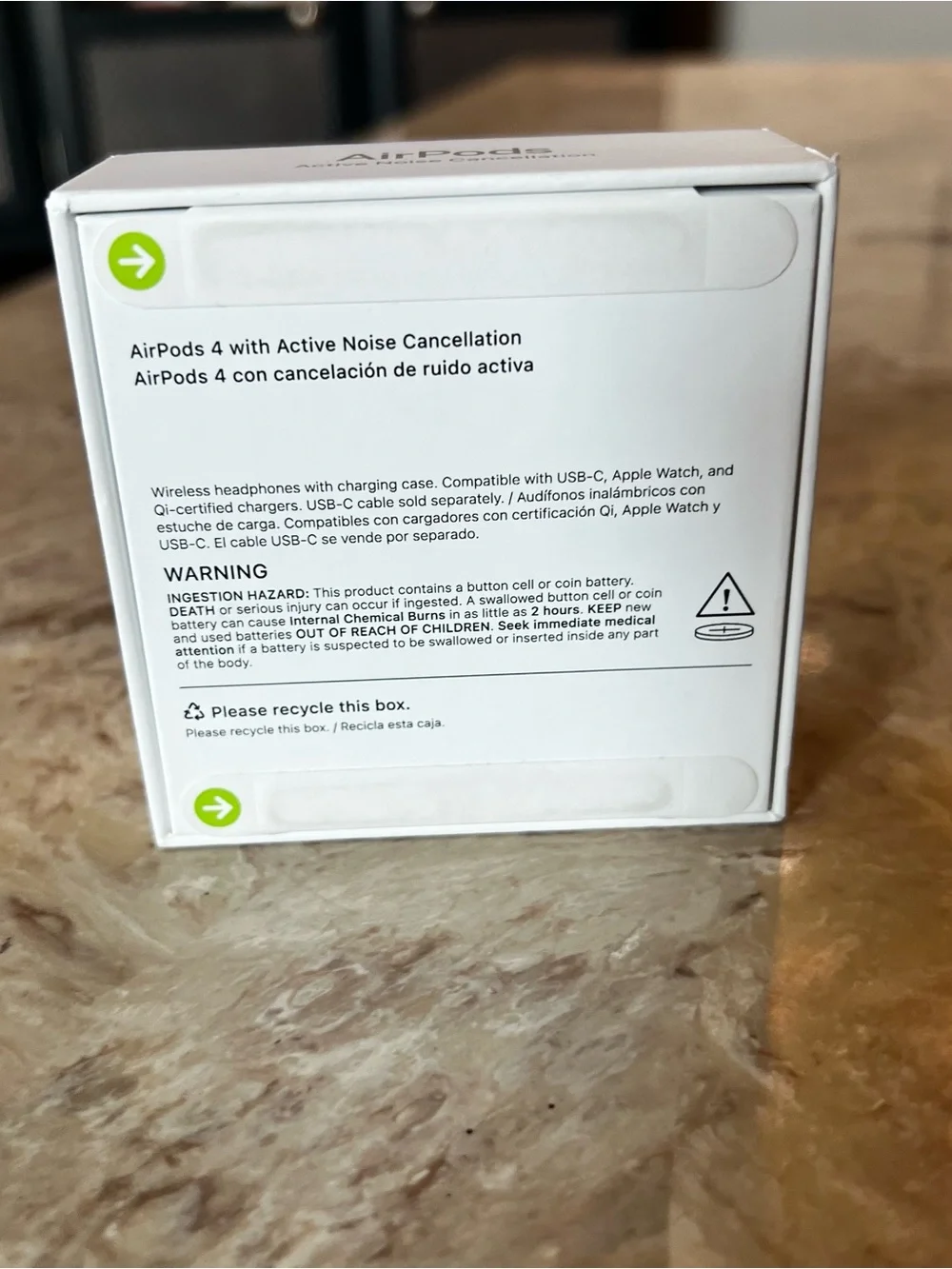 Apple AirPods 4 - Wireless Earbuds With Active Noise Cancellation - BNIB